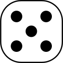 Die showing one side