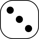 Die showing one side