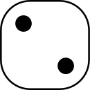 Die showing one side